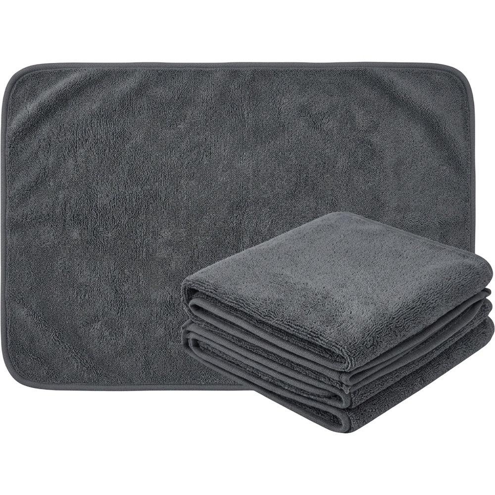 Gelxo Twisted Loop Microfiber Car Drying Towel Set of 2 Graphite - Product view